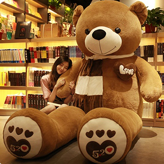 big teddy bear to china